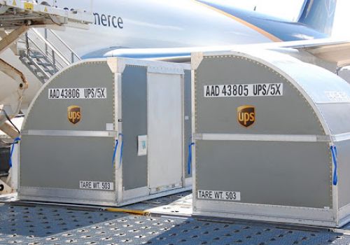 Thông số container hàng không